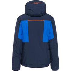 Rückansicht von CMP Skijacke Herren black blue