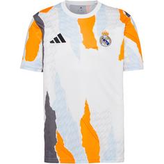 adidas Real Madrid Fanshirt Herren white-crew orange-charcoal-glow blue