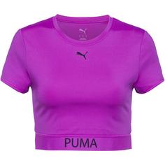 PUMA Strong Croptop Damen wild berry