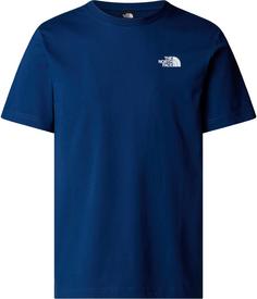 The North Face Redbox T-Shirt Herren estate blue-tnf white