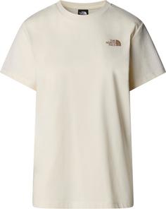 The North Face Redbox Relaxed T-Shirt Damen white dune-latte