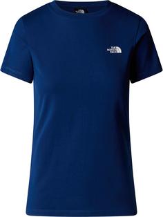 The North Face SIMPLE DOME T-Shirt Damen estate blue