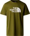 The North Face EASY T-Shirt Herren - forest olive-tnf white
