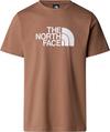 The North Face EASY T-Shirt Herren - latte-tnf white