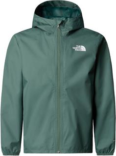 The North Face ZIPLINE Regenjacke Kinder duck green