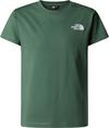 The North Face BOX NSE T-Shirt Jungen - duck green