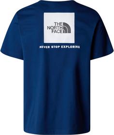 Rückansicht von The North Face Redbox T-Shirt Herren estate blue-tnf white