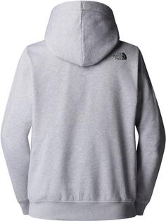 Rückansicht von The North Face DREW PEAK Hoodie Herren tnf light grey heather-