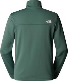 Rückansicht von The North Face CEDAR Fleecejacke Herren duck green