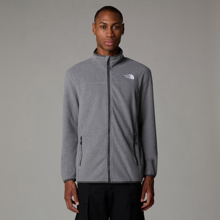 The North Face The North Face 100 GLACIER Fleecejacke Herren - tnf medium grey heather - 0 | SportScheck