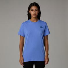 Rückansicht von The North Face Redbox Relaxed T-Shirt Damen virtual blue-estate blu