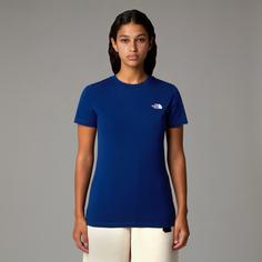 Rückansicht von The North Face SIMPLE DOME T-Shirt Damen estate blue