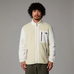 Rückansicht von The North Face YUMIORI Fleecejacke Herren gravel-white dune-gravel