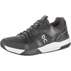 On THE ROGER Clubhouse Pro Tennisschuhe Herren black-white