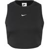 Nike NSW Essential Croptop Damen - black-sail