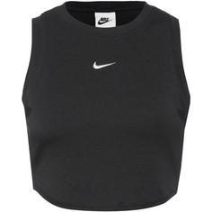 Nike NSW Essential Croptop Damen black-sail