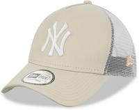 New Era 9forty New York Yankees Trucker Cap - stone-white