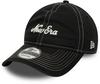 New Era Contrast Stitch 9twenty Cap - black-white