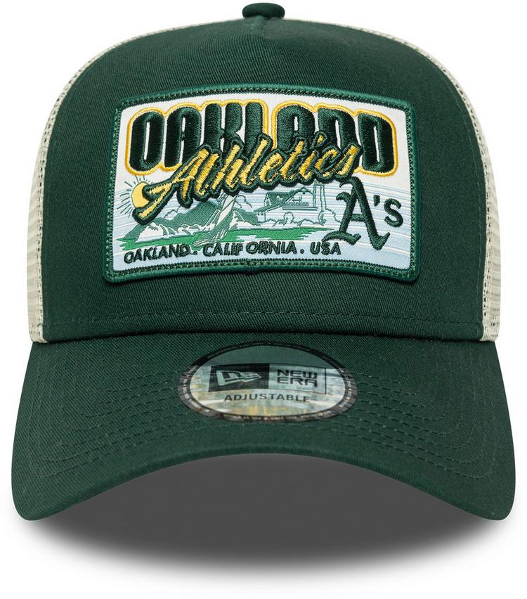 New Era New Era Trucker Oakland Athletics Cap - dark green-white - 0 | SportScheck