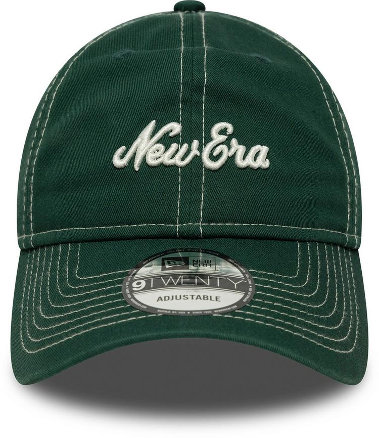 New Era New Era Contrast Stitch 9twenty Cap - dk.green-white - 0 | SportScheck
