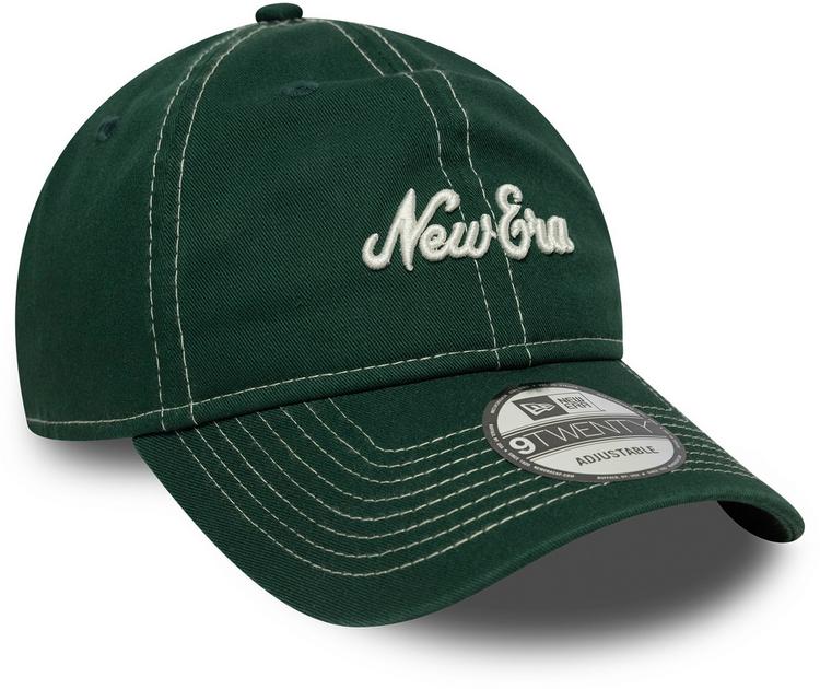 New Era New Era Contrast Stitch 9twenty Cap - dk.green-white - 0 | SportScheck