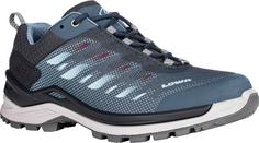 Lowa GTX Ferrox Low Wanderschuhe Damen navy-eisblau