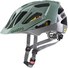Uvex quatro cc MIPS Fahrradhelm moss rhino