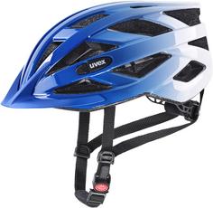 Uvex air wing Fahrradhelm cobalt white