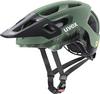 Uvex react MIPS Helm - moss green-black matt