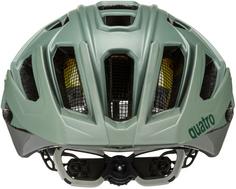 Rückansicht von Uvex quatro cc MIPS Fahrradhelm moss rhino