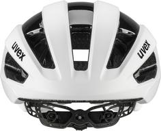 Rückansicht von Uvex rise pro MIPS Fahrradhelm white matt