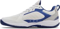 Rückansicht von hummel SPEED COURT Hallenschuhe Herren white-true blue