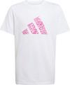 adidas ANIMAL LOGO T-Shirt M&auml;dchen - white