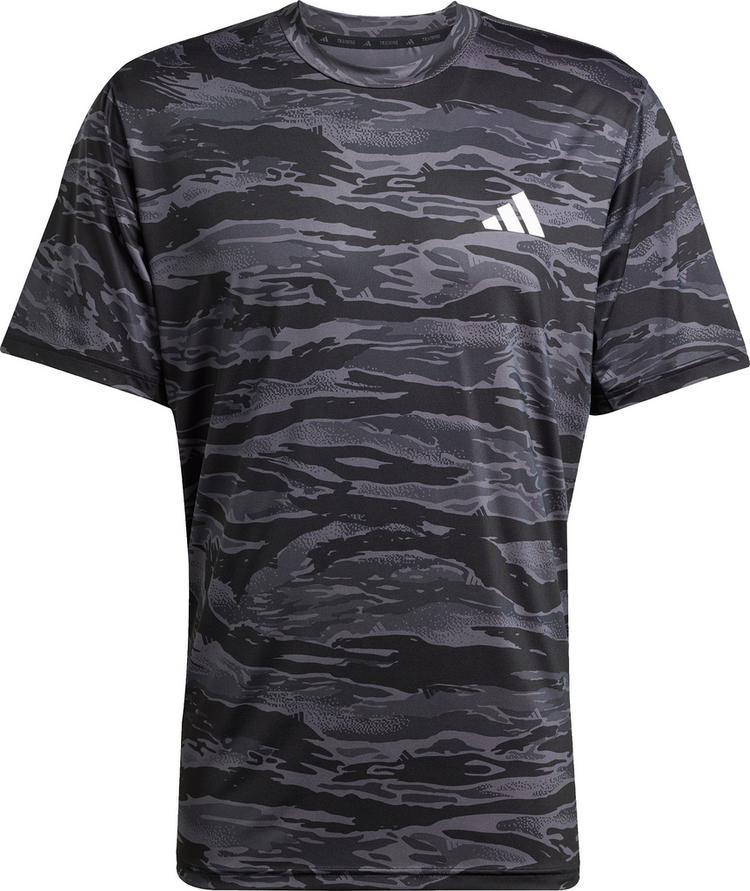 adidas adidas CAMO AOP Funktionsshirt Herren - black-grey five - 0 | SportScheck