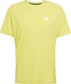 adidas TR-ES STRETCH Funktionsshirt Herren - pure sulfur-powder yellow-white