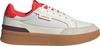 adidas ASPYRE Sneaker Herren - core white-bright red-aurora ruby