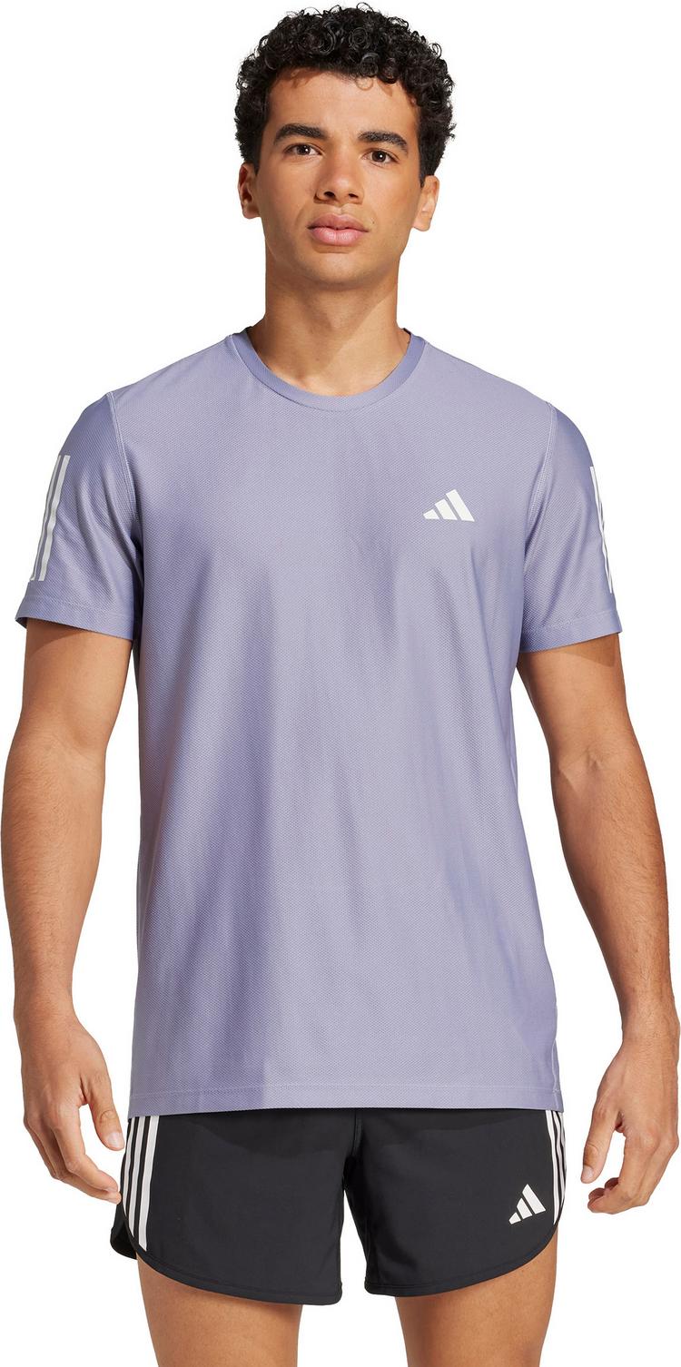 adidas adidas Own The Run Funktionsshirt Herren - silver violet - 0 | SportScheck