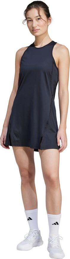 Rückansicht von adidas Club Tenniskleid Damen black