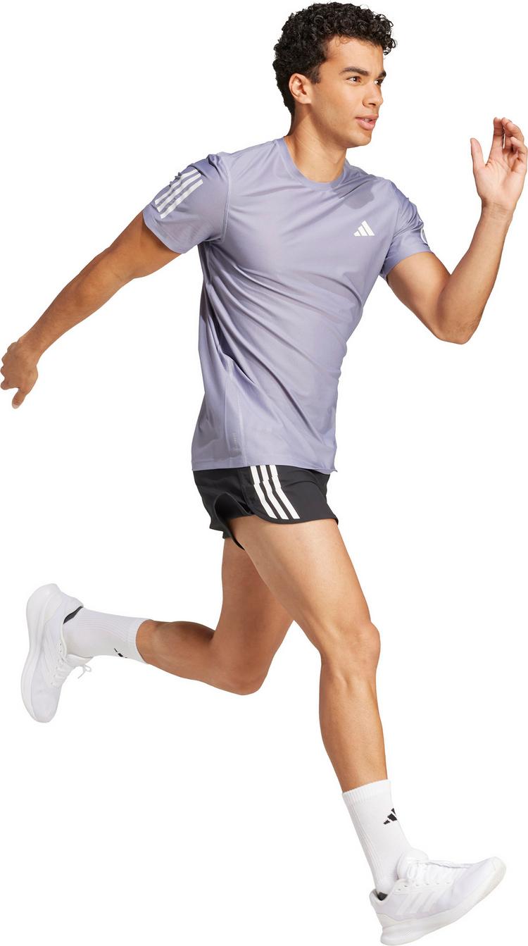 adidas adidas Own The Run Funktionsshirt Herren - silver violet - 2 | SportScheck