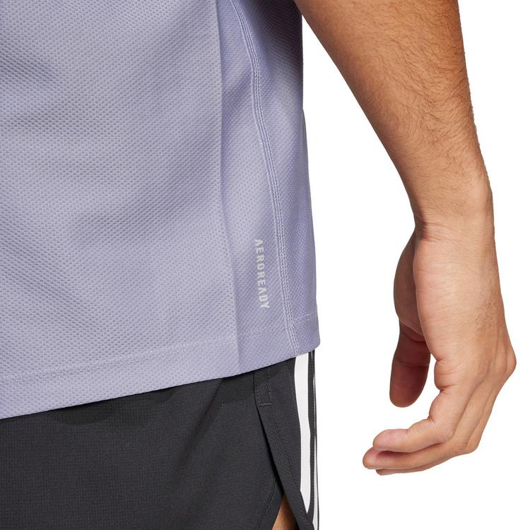 adidas adidas Own The Run Funktionsshirt Herren - silver violet - 3 | SportScheck