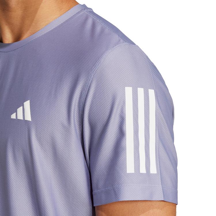 adidas adidas Own The Run Funktionsshirt Herren - silver violet - 4 | SportScheck