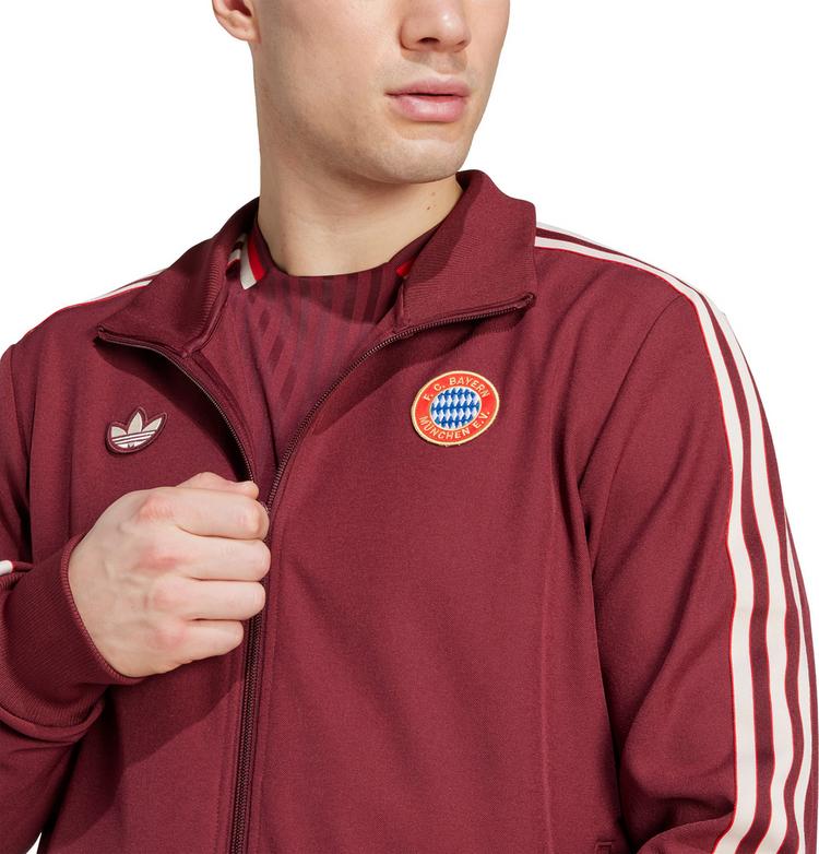 adidas adidas FC Bayern M&uuml;nchen Icon Trainingsjacke Herren - shadow red - 4 | SportScheck