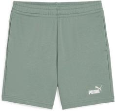 PUMA ESSENTIALS 2 COLOR LOGO Sweatshorts Kinder green moon