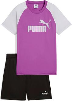 PUMA ESSENTIALS No.1 Logo Trainingsanzug Kinder wild berry