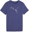 PUMA TAD ESSENTIALS CAT LOGO Funktionsshirt M&auml;dchen - blue crystal