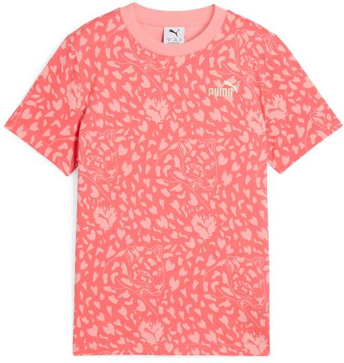 PUMA FLAMING LOVE AOP T-Shirt Mädchen