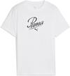 PUMA ESSENTIALS SCRIPT T-Shirt M&auml;dchen - puma white
