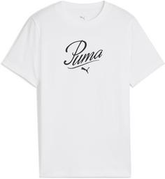 PUMA ESSENTIALS SCRIPT T-Shirt Kinder puma white