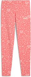 PUMA FLAMING LOVE AOP Leggings M&auml;dchen - peach frost