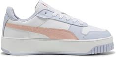 Rückansicht von PUMA Carina Street Sneaker Damen puma white-rose quartz-cool weather